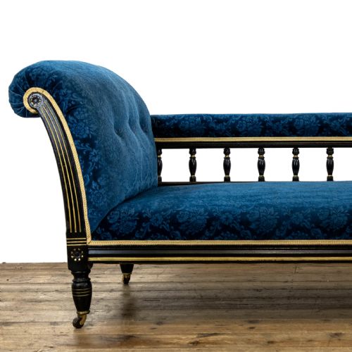 fig 2. Antique Empire Style Chaise Longue