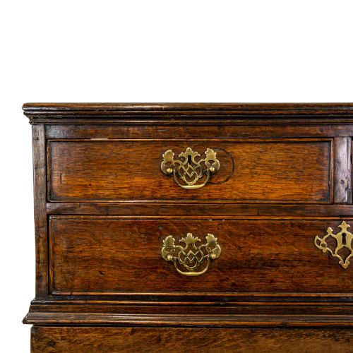 fig 2. Georgian Antique Oak Side Table