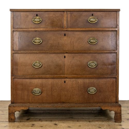 fig 1. Victorian Antique Mahogany Chest of Drawers