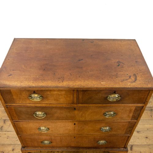 fig 2. Victorian Antique Mahogany Chest of Drawers