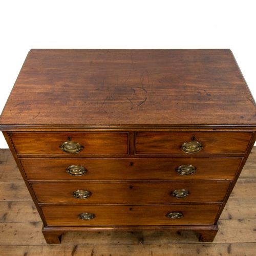 fig 1. Georgian Mahogany Chest of Drawers