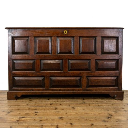 18th Century Antique Welsh Oak Coffer
