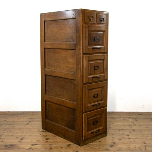 Antique Oak Filing Cabinet