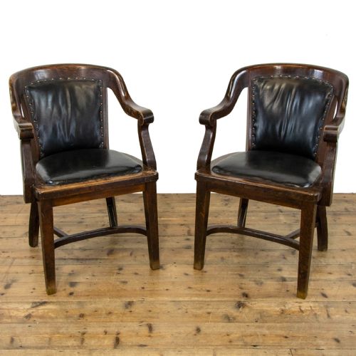 Pair of Gentleman's Tub Style Chairs