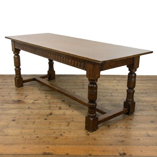 Antique Oak Refectory Dining Table