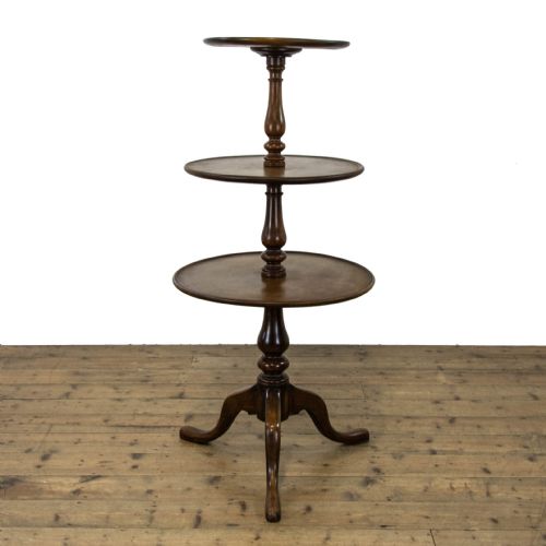 Antique Mahogany Dumb Waiter