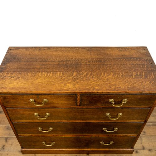 fig 1. Early 20th Century Oak Chest of Drawers