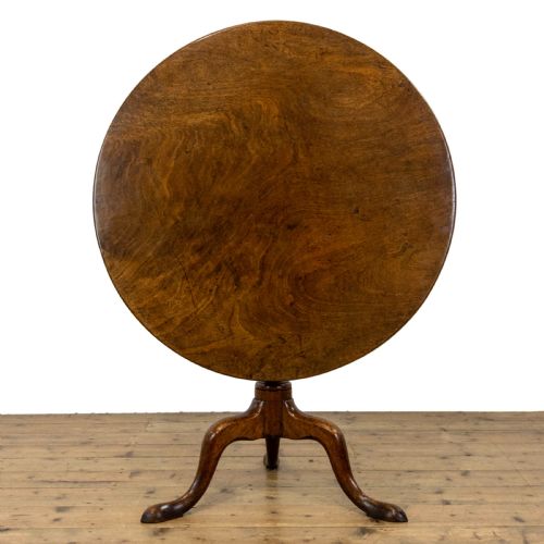 Georgian Mahogany Tilt Top Tripod Table