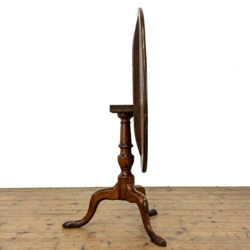 fig 1. Georgian Mahogany Tilt Top Tripod Table