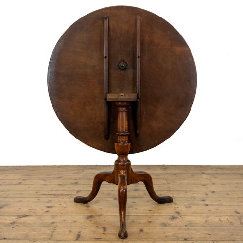 fig 2. Georgian Mahogany Tilt Top Tripod Table