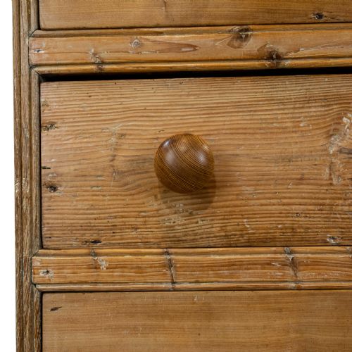 fig 2. Victorian Pine Chest of Drawers