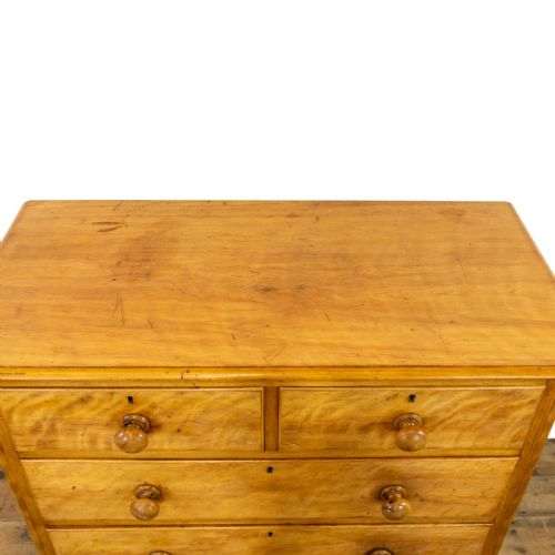 fig 2. Antique Satinwood Chest of Drawers
