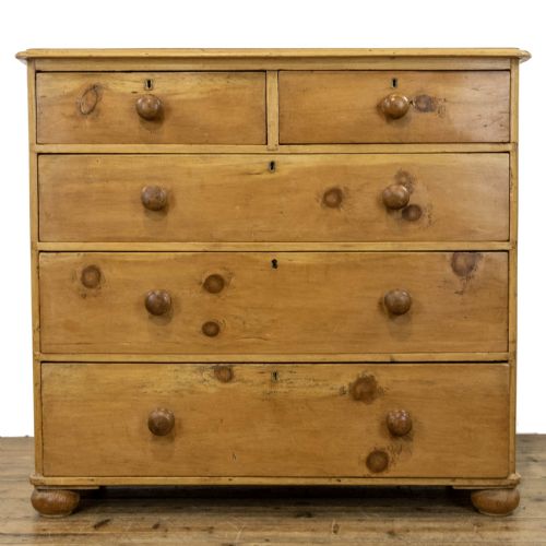 Victorian Antique Pine Chest of Drawers