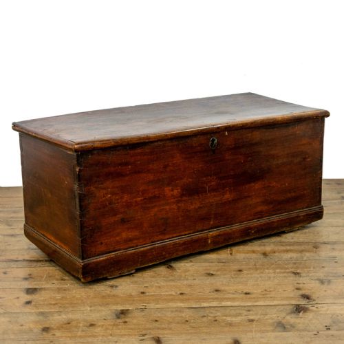 Small 19th Century Antique Elm Chest