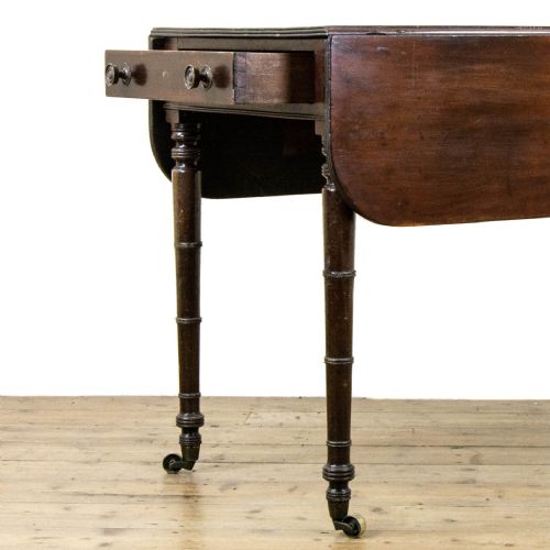 fig 2. Antique 19th Century Mahogany Pembroke Table