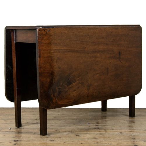 fig 1. Antique Georgian Mahogany Drop Leaf Table