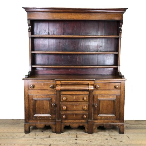 Antique 19th Century Oak Kitchen Dresser