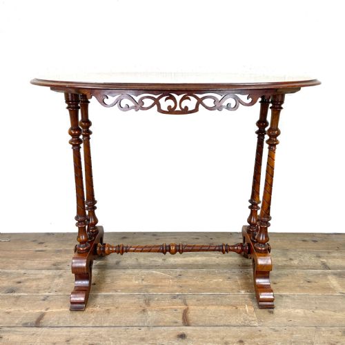 fig 1. Antique Walnut Side Table