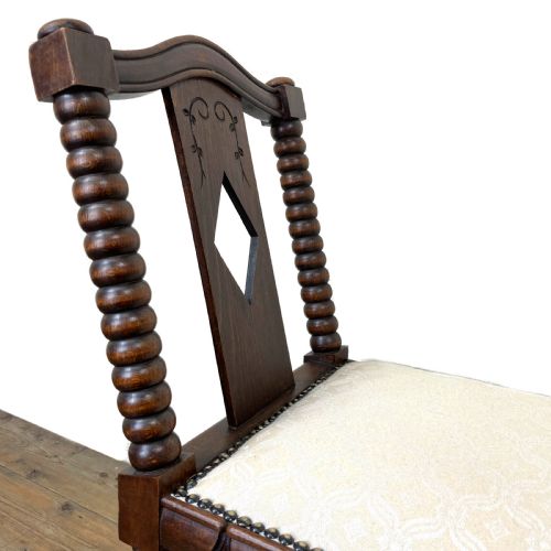 fig 2. Antique Oak Window Seat