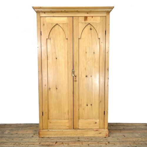 Large Antique Pine Wardrobe