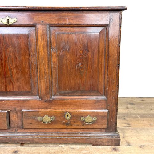 fig 1. Antique Georgian Pine Mule Chest