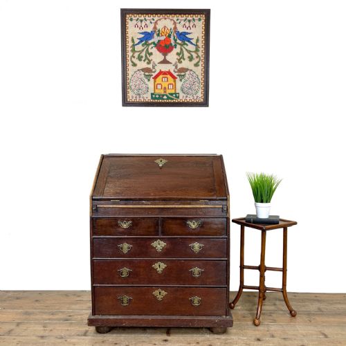fig 1. Small 18th Century Oak Bureau