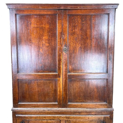 fig 2. Antique Georgian Oak Cupboard