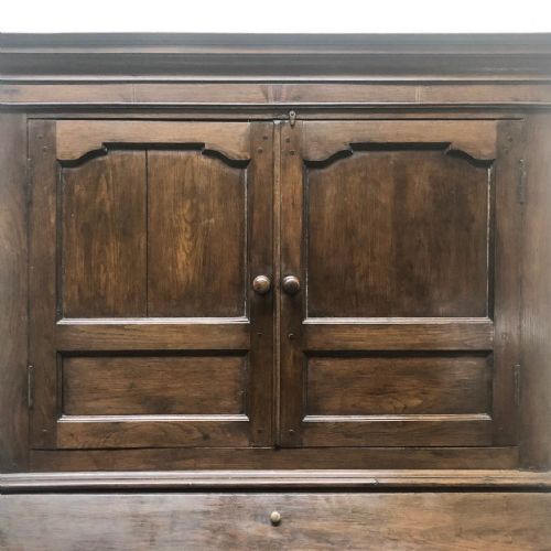 fig 2. 18th Century Welsh Oak Two Stage Bureau