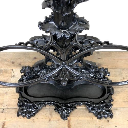 fig 2. Antique Coalbrookdale Hall Stand