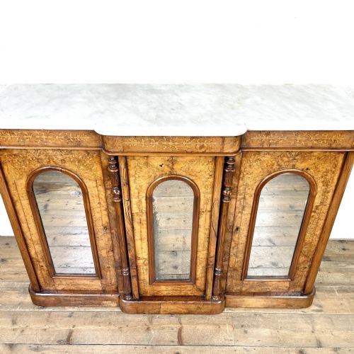 fig 2. Antique Victorian Inlaid Walnut Credenza
