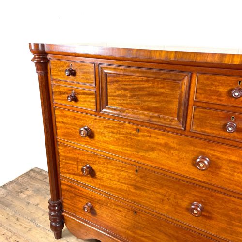 fig 1. Antique Victorian Mahogany Chest of Drawers