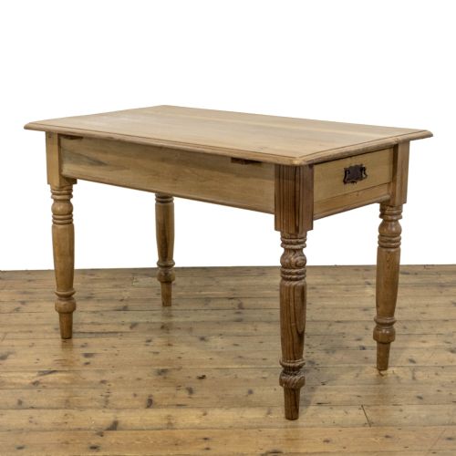 fig 1. Antique Pine Farmhouse Kitchen Table