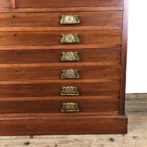 fig 2. Antique Mahogany Chest of Drawers