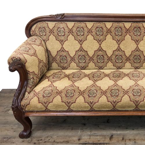 fig 1. VICTORIAN CARVED MAHOGANY SOFA