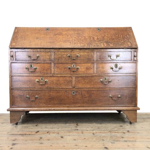Antique Georgian Oak Writing Bureau