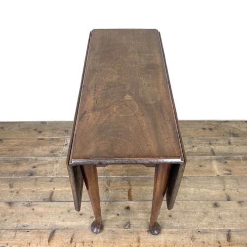 fig 1. Antique 18th Century Walnut Dropleaf Table
