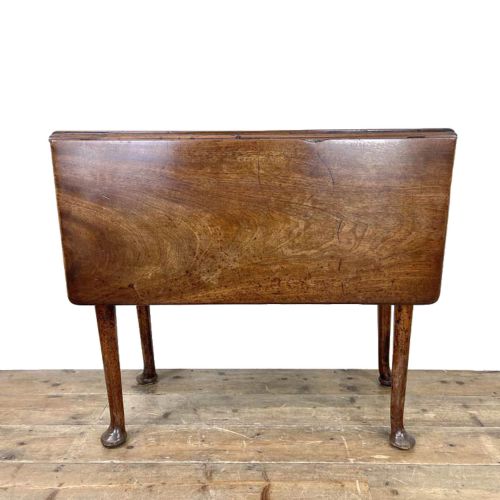fig 2. Antique 18th Century Walnut Dropleaf Table