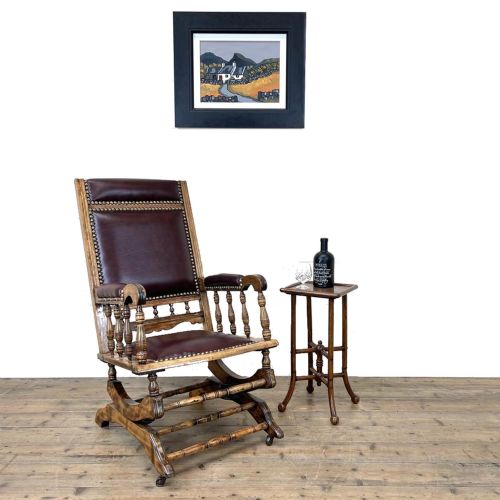 fig 1. ANTIQUE GENTLEMAN’S ROCKING CHAIR