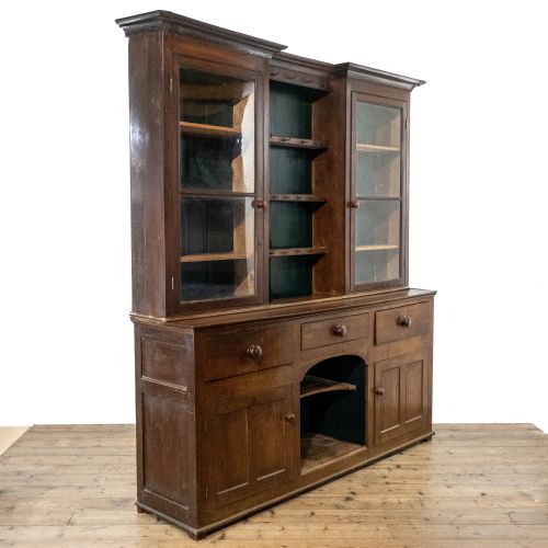 fig 1. 19th Century Welsh Oak Dog Kennel Dresser
