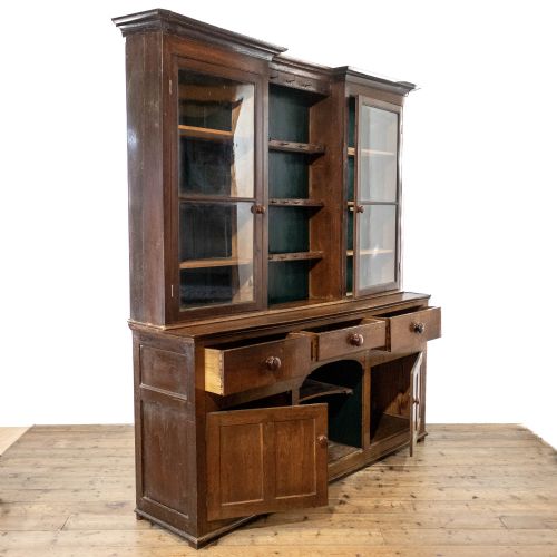 fig 2. 19th Century Welsh Oak Dog Kennel Dresser