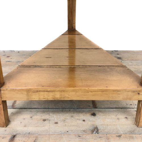 fig 1. Antique Pine Cricket Table