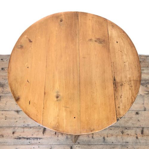 fig 2. Antique Pine Cricket Table