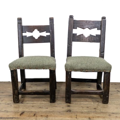 PAIR OF ANTIQUE COTTAGE CHAIRS