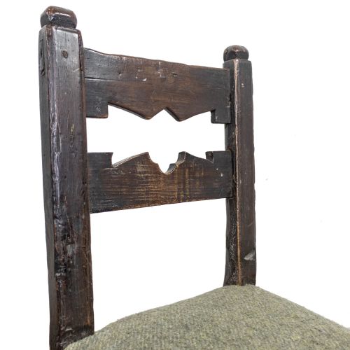 PAIR OF ANTIQUE COTTAGE CHAIRS - ADDITIONAL PHOTO 8
