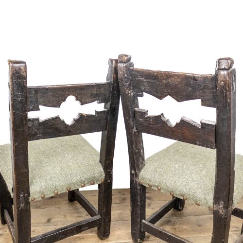PAIR OF ANTIQUE COTTAGE CHAIRS - ADDITIONAL PHOTO 12