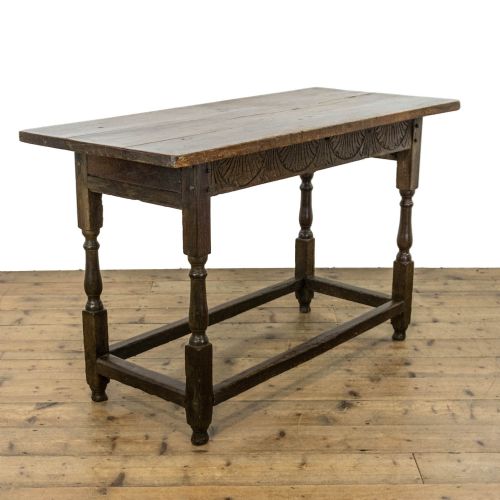 18th Century Antique Oak Occasional Table