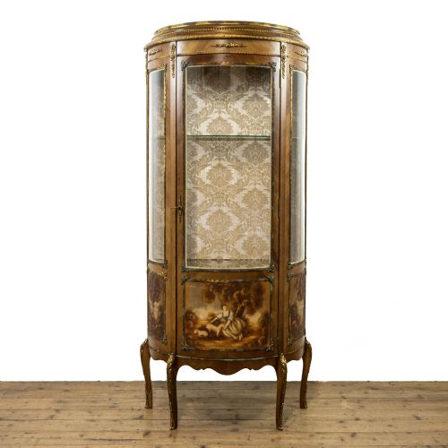 French Louis Xv Style Glass Display Cabinet
