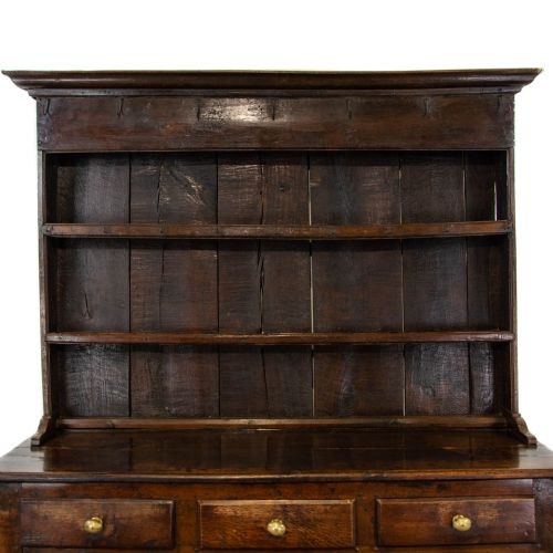 fig 1. Antique Oak Two Stage Dresser