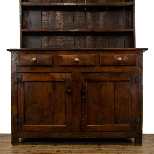 fig 2. Antique Oak Two Stage Dresser