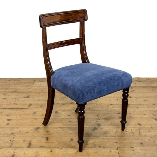 fig 2. Set of Four 19th Century Mahogany Bar Back Dining Chairs